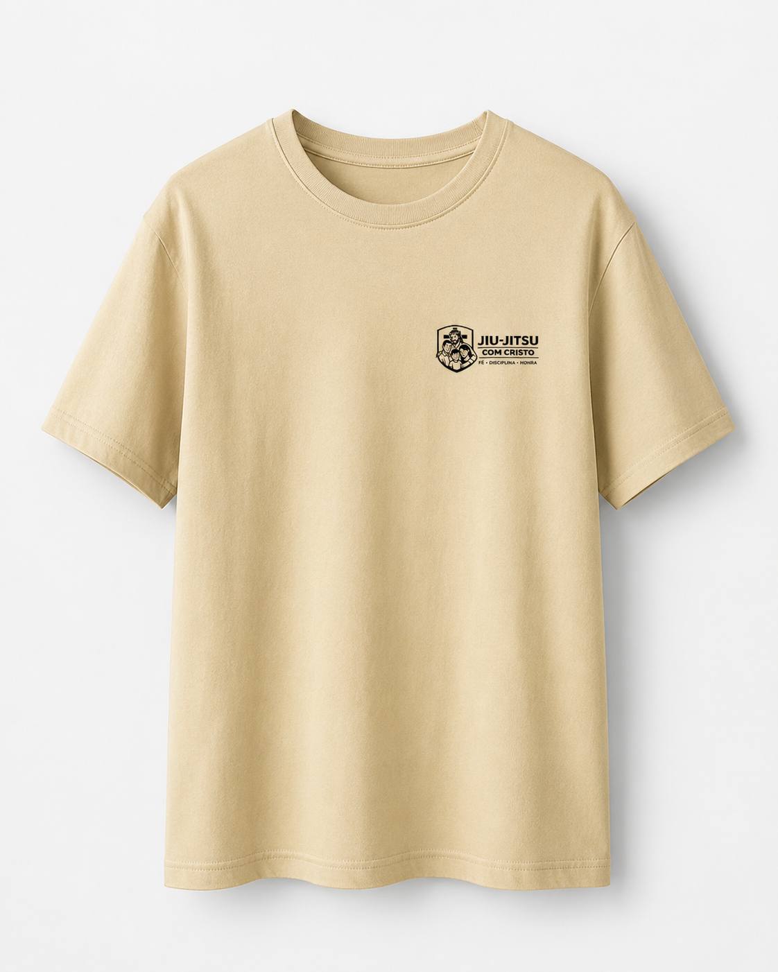 Camiseta Oversized Jesus Te Ama - Jiu-Jitsu com Cristo