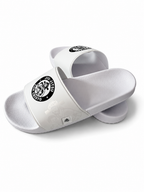 Chinelo Slide Jiu-jitsu Com Cristo - Branco Premium