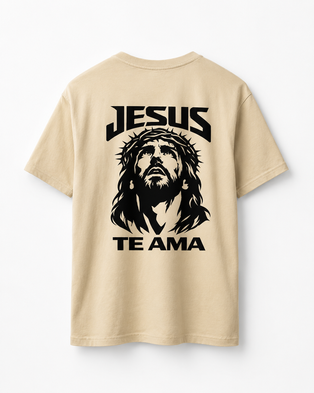 Camiseta Oversized Jesus Te Ama - Jiu-Jitsu com Cristo